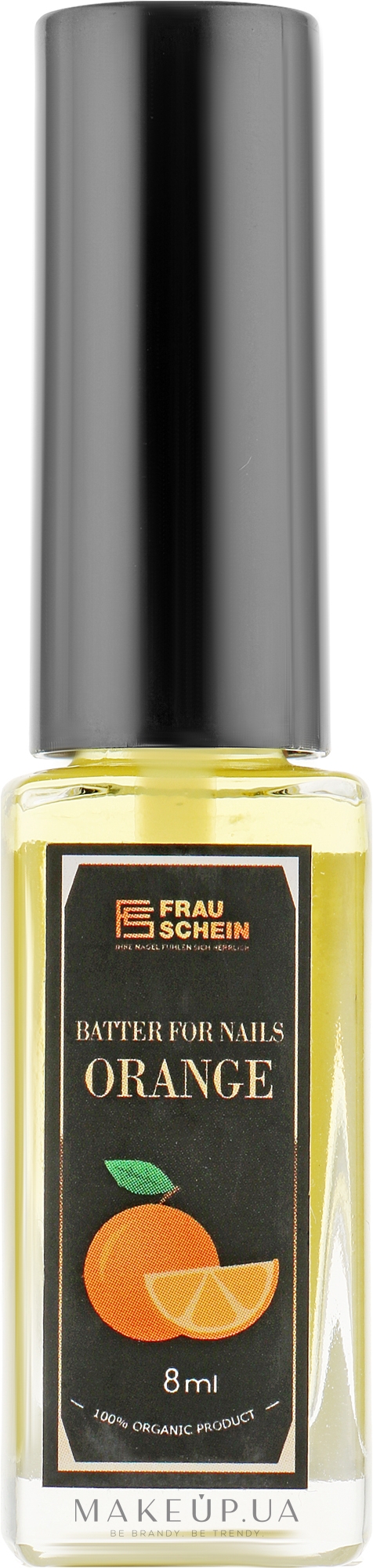 Батер рідкий для нігтів і кутикули "Апельсин" - Frau Schein Batter For Nails Orange — фото 8ml