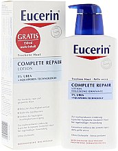 Легкий увлажняющий лосьон для тела для сухой кожи - Eucerin Complete Repair Lotion 5% Urea — фото N2