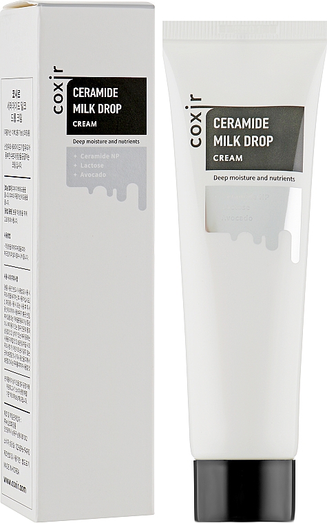 Крем для лица восстанавливающий с церамидами - Coxir Ceramide Milk Drop Cream — фото N1
