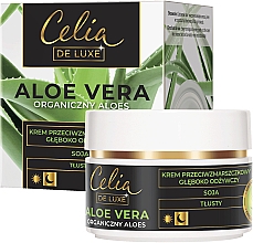 Духи, Парфюмерия, косметика Глубоко питающий жирный крем против морщин - Celia De Luxe Aloe Vera Greasy Anti-Wrinkle Nourishing Deeply Cream