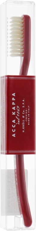 Зубная щётка - Acca Kappa Medium Pure Bristle Red — фото N1