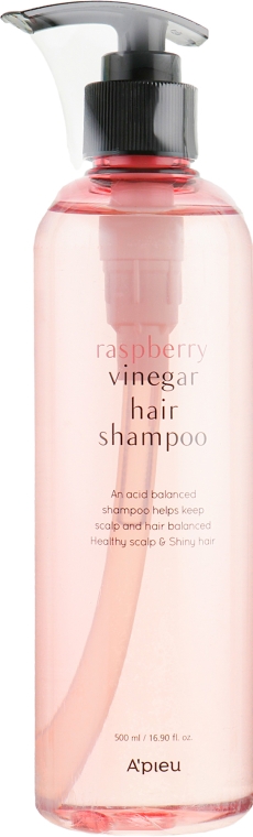 Шампунь з малиновим оцтом - A'pieu Raspberry Vinegar Hair Shampoo