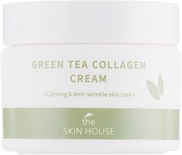 Заспокійливий крем на основі колагену та екстракту зеленого чаю - The Skin House Green Tea Collagen Cream — фото N2