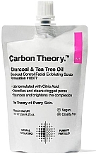 Парфумерія, косметика Відлущувальний скраб для обличчя з олією чайного дерева - Carbon Theory Facial Exfoliating Scrub