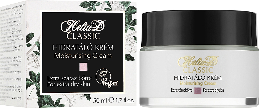Увлажняющий крем для очень сухой кожи лица - Helia-D Classic Moisturising Cream For Extra Dru Skin — фото N2