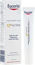 Парфумерія, косметика Антивіковий крем для шкіри навколо очей - Eucerin Q10 Active Anti-Wrinkle Eye Cream SPF 6
