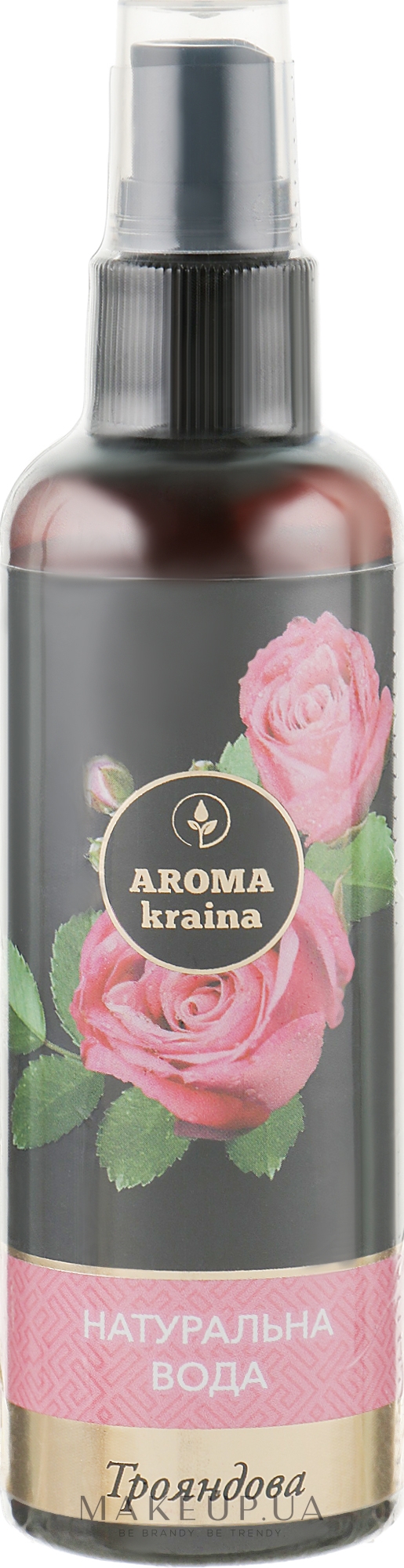 Натуральна вода "Розовая" - Aroma Kraina — фото 100ml