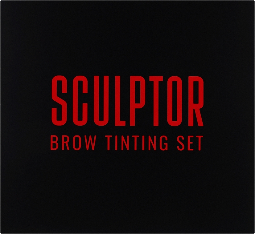 УЦІНКА Набір для фарбування брів, 9 продуктів - Sculptor Brow Tinting Set * — фото N2