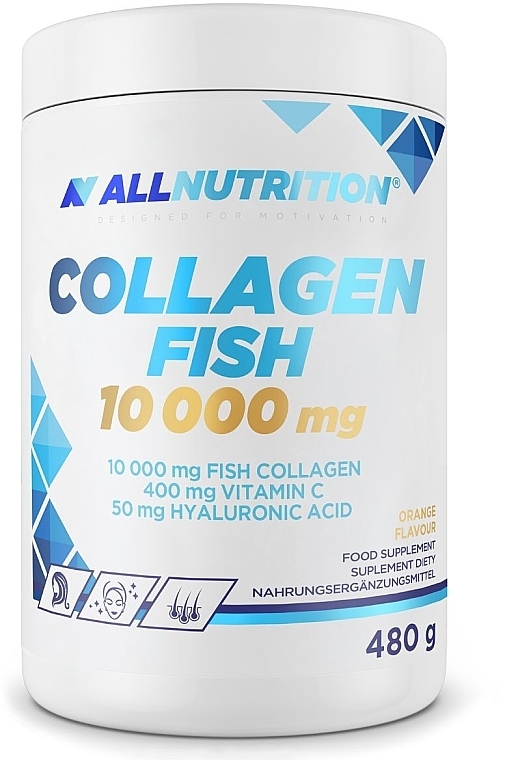 Коллаген со вкусом манго - Allnutrition Collagen Fish 10000 Mg Mango — фото N1