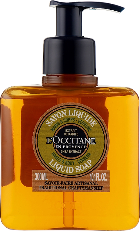 Рідке мило - L'Occitane Verbena Liquid Soap For Hands & Body — фото N1