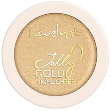 Хайлайтер для обличчя - Lovely Jelly Gold Highlighter — фото N1