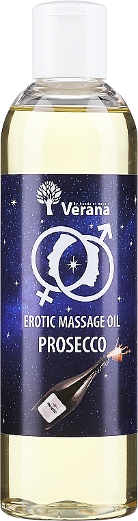 Олія для еротичного масажу "Просеко" - Verana Erotic Massage Oil Prosecco — фото N3