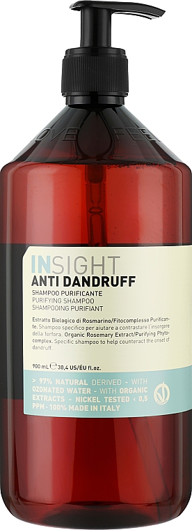 Шампунь від лупи - Insight Anti Dandruff Shampoo Purifying — фото N3