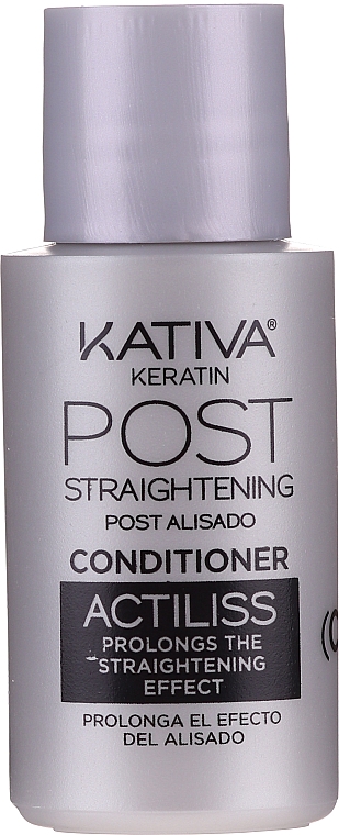 Набор - Kativa Anti-Frizz Straightening Without Iron Xpert Repair (h/mask/150ml + shmp/30ml + h/cond/30ml) — фото N5