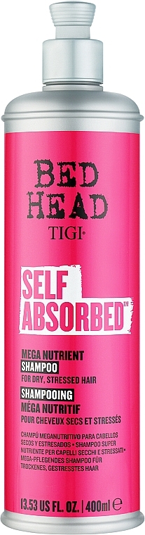 Шампунь обогащенный витаминами - Tigi Bed Head Self Absorbed Mega Nutrient Shampoo — фото N1