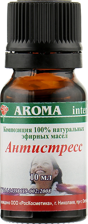 Композиція ефірних олій "Антистрес" - Aroma Inter