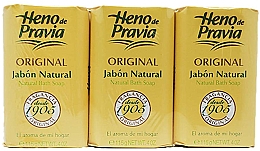 Heno de Pravia Original - Набор (soap/3х115g) — фото N1