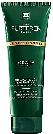 Кондиционер для светлых и мелированных волос - Rene Furterer Okara Blond Radiance Ritual Brightening Conditioner — фото N1