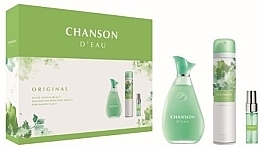 Парфумерія, косметика Coty Chanson D'eau Original - Набір (edt/100ml + deo/spray/200ml + edt/mini/15ml)