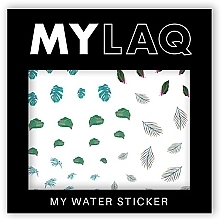 Духи, Парфюмерия, косметика Наклейки для ногтей "Мой пастельный лист" - MylaQ My Water Sticker My Pastel Leaf