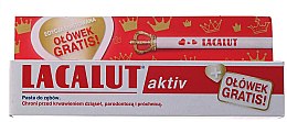 Духи, Парфюмерия, косметика Набор - Lacalut Aktiv (t/paste/75 ml + pensil)