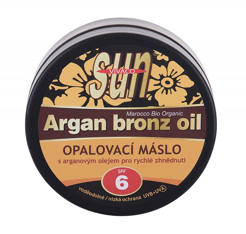 Масло для загара - Vivaco Sun Argan Bronz Oil SPF 6 — фото N1