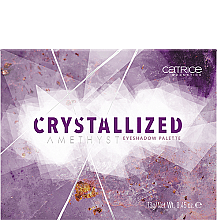 Духи, Парфюмерия, косметика Палетка теней - Catrice Crystallized Amethyst Eyeshadow Palette