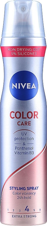 Лак для волос "Стойкий цвет" - NIVEA Hair Care Color Protection Styling Spray