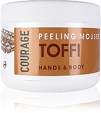 Духи, Парфюмерия, косметика Пилинг-мусс для тела "Тоффи" - Courage Hands&Body Toffi Peeling Mousse 