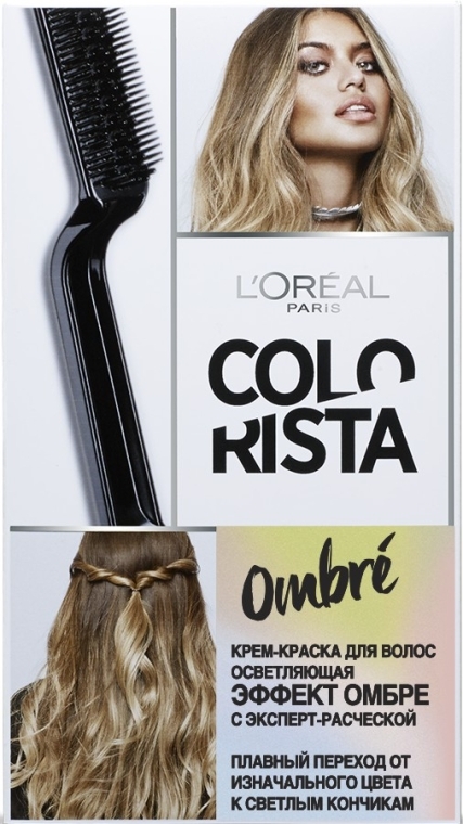 Отзывы о краска для волос осветляющая - l'oreal paris colorista effect ombre