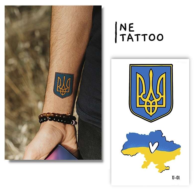 Временное тату "Государственные символы" - Ne Tattoo — фото N1