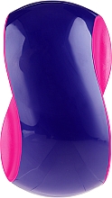 Щетка для волос, фиолетовая с розовым - Twish Spiky 1 Hair Brush Purple & Deep Pink — фото N1