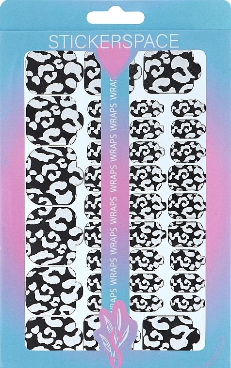 Дизайнерські наклейки для педикюру "King" - StickersSpace — фото N1