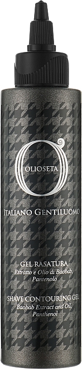 Гель для бритья - Barex Italiana Olioseta Gentiluomo Shave Contouring Gel — фото N1