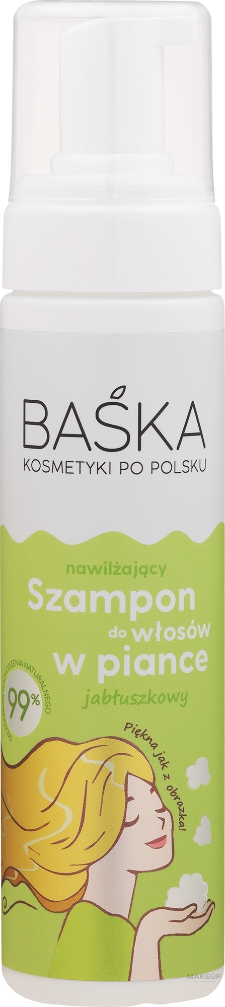 Шампунь-піна для волосся "Яблуко" - Baska — фото 200ml