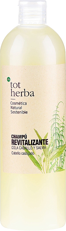 Восстанавливающий шампунь экстрактом хвоща и шалфея - Tot Herba Horsetail & Sage Repair Shampoo — фото N1