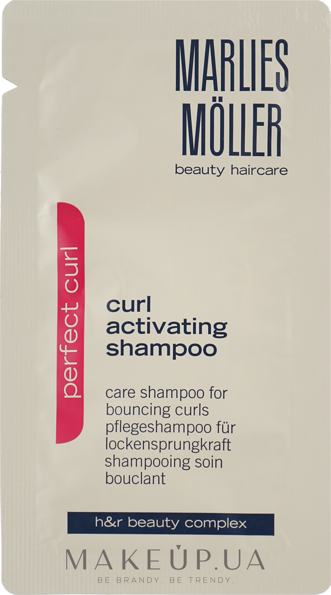 Шампунь для вьющихся волос - Marlies Moller Perfect Curl Curl Activating Shampoo (мини) — фото 7ml