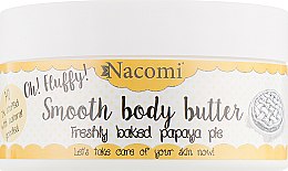 Масло для тела "Запеченный пирог из папайи" - Nacomi Smooth Body Butter Freshly Baked Papaya Pie — фото N2