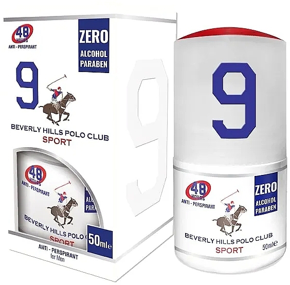 Beverly Hills Polo Club Sport No 9 - Дезодорант шариковый — фото N1