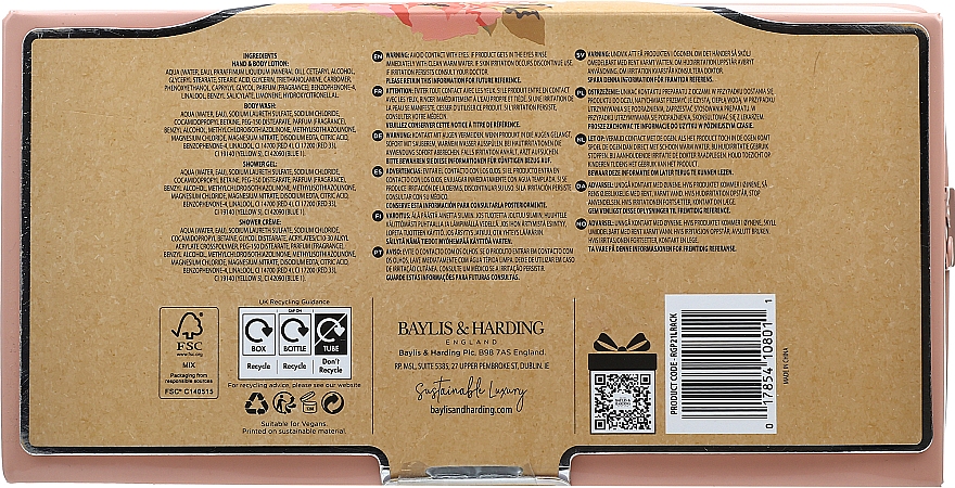 Набор, 5 продуктов - Baylis & Harding Royale Garden — фото N7