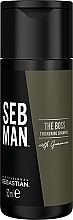 Шампунь для объема тонких волос - Sebastian Professional Seb Man The Boss Thickening Shampoo — фото N2