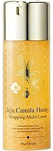 Духи, Парфюмерия, косметика Крем для лица антивозрастной - The Yeon Jeju Canola Honey Wrapping Multi Cream