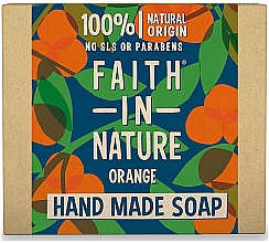 Духи, Парфюмерия, косметика Мыло для рук "Апельсин" - Faith In Nature Orange Hand Made Soap