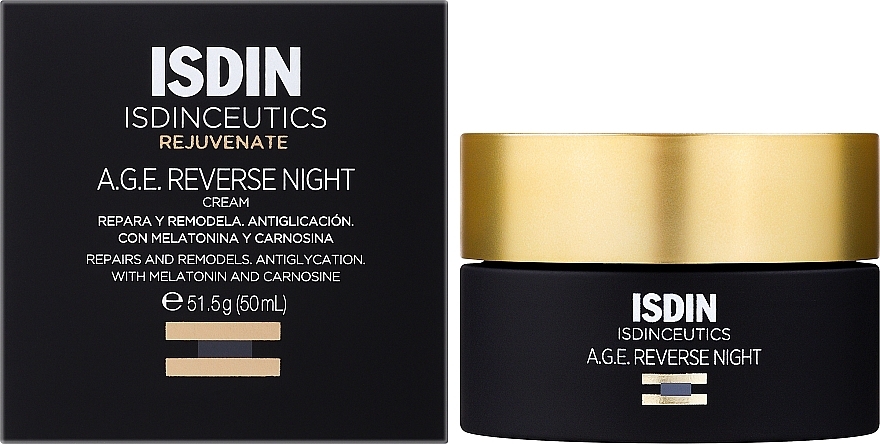 Антивіковий нічний крем для обличчя - Isdin Isdinceutics Age Reverse Night Cream — фото N2