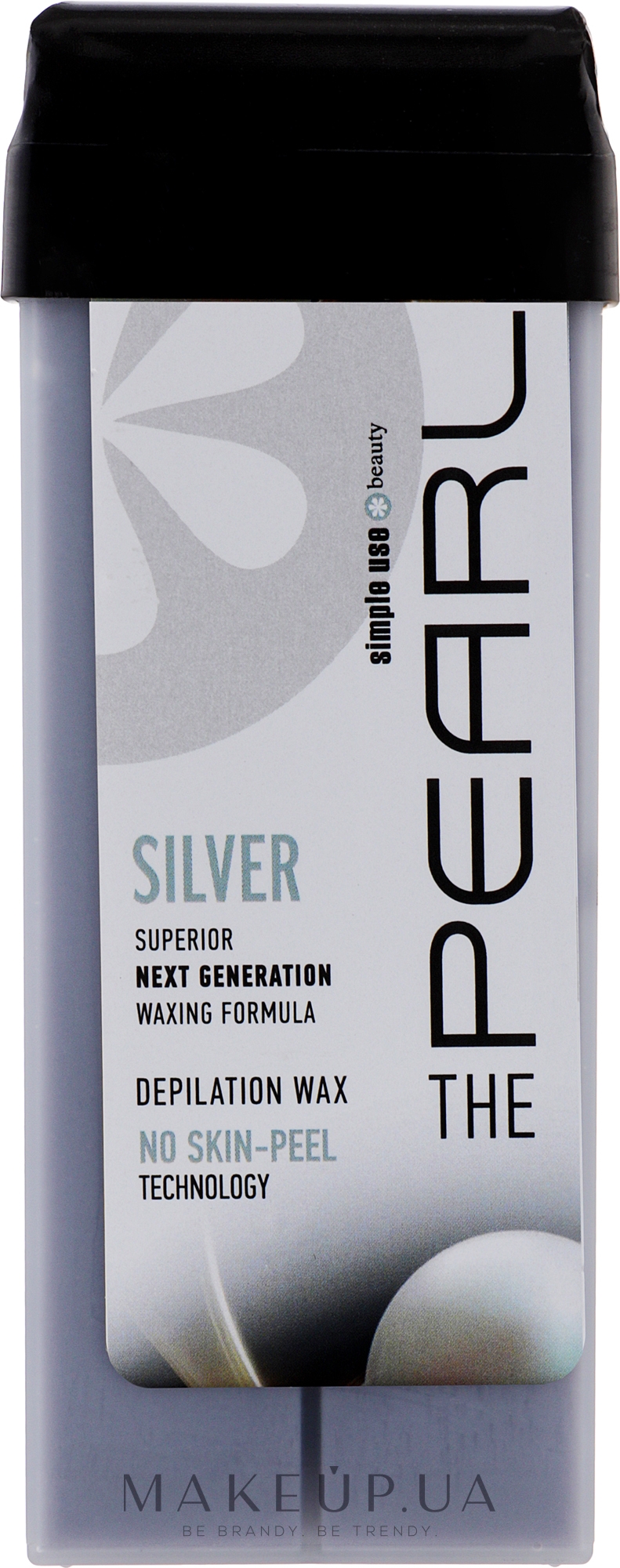 Полимерный воск для депиляции в картридже "Серебро" - Simple Use Beauty The Pearl Depilation Wax — фото 100ml