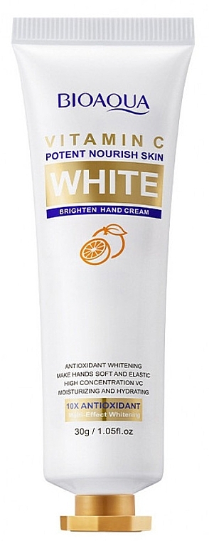 Крем для рук "Витамин С" - Bioaqua Vitamin C Brightening Hand Cream — фото N1