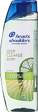 Шампунь проти лупи "Глибоке очищення. Контроль над жирністю" - Head & Shoulders Deep Cleanse Oil Control Shampoo — фото N1