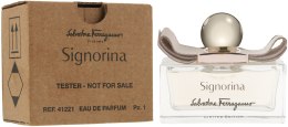 Духи, Парфюмерия, косметика Salvatore Ferragamo Signorina Limited Edition - Парфюмированная вода (тестер c крышечкой)