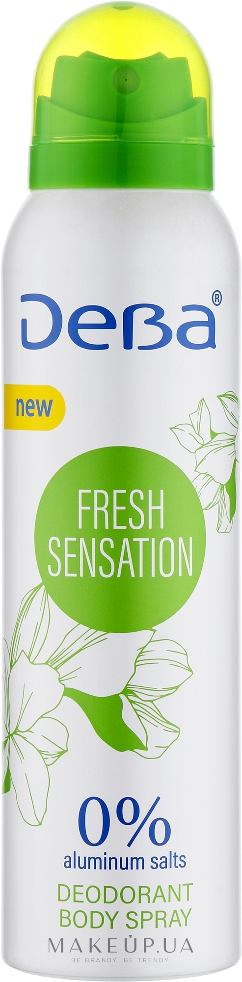 Дезодорант-спрей для тела "Fresh Sensation" - DeBa Deodorant Body Spray — фото 150ml