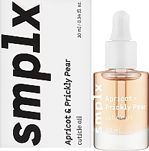 Олія для кутикули заспокійлива "Абрикоса + опунція" - SMPLX Apricot & Prickly Pear Soothing Cuticle Oil — фото N2